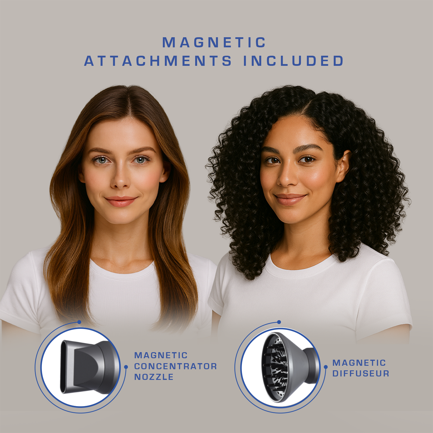 Prisma Pro Dryer with Adjustable Airflow Technology (Accessories Included)