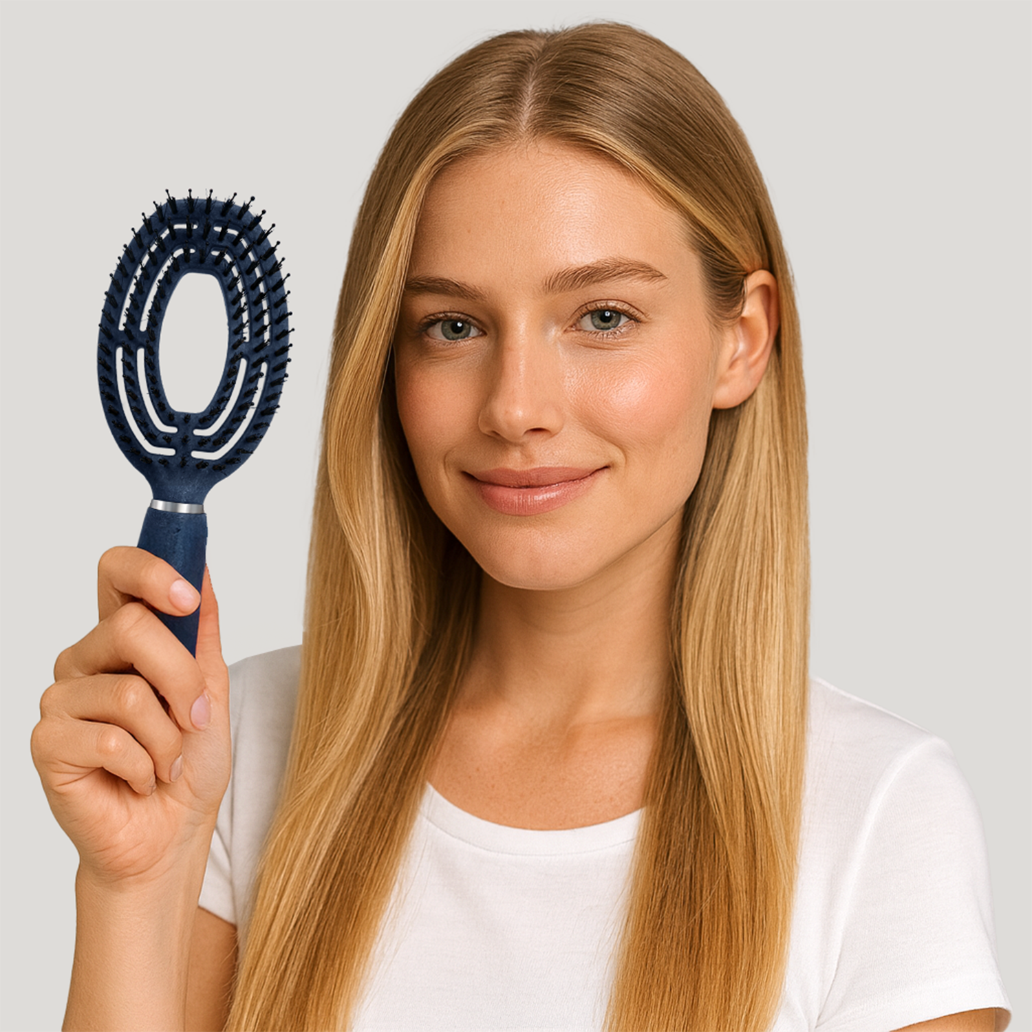 Eco-Friendly 2in1 Thermal Hair Brush with Vented Spiral Design (Coffee Grounds) COMING SOON