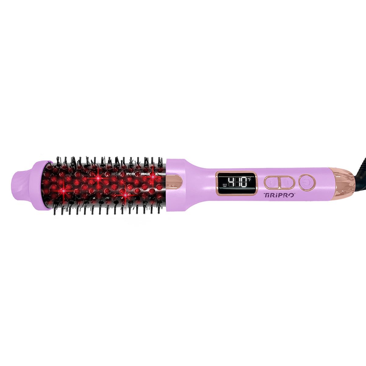 Infrared Thermal Hot Brush – Straighten & Curl Round Brush, 38mm
