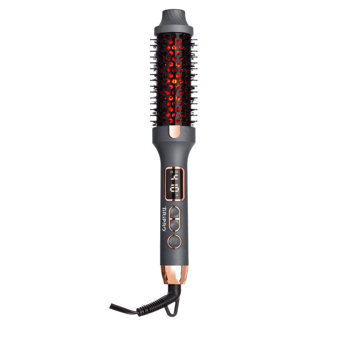 Infrared Thermal Hot Brush – Straighten & Curl Round Brush, 38mm