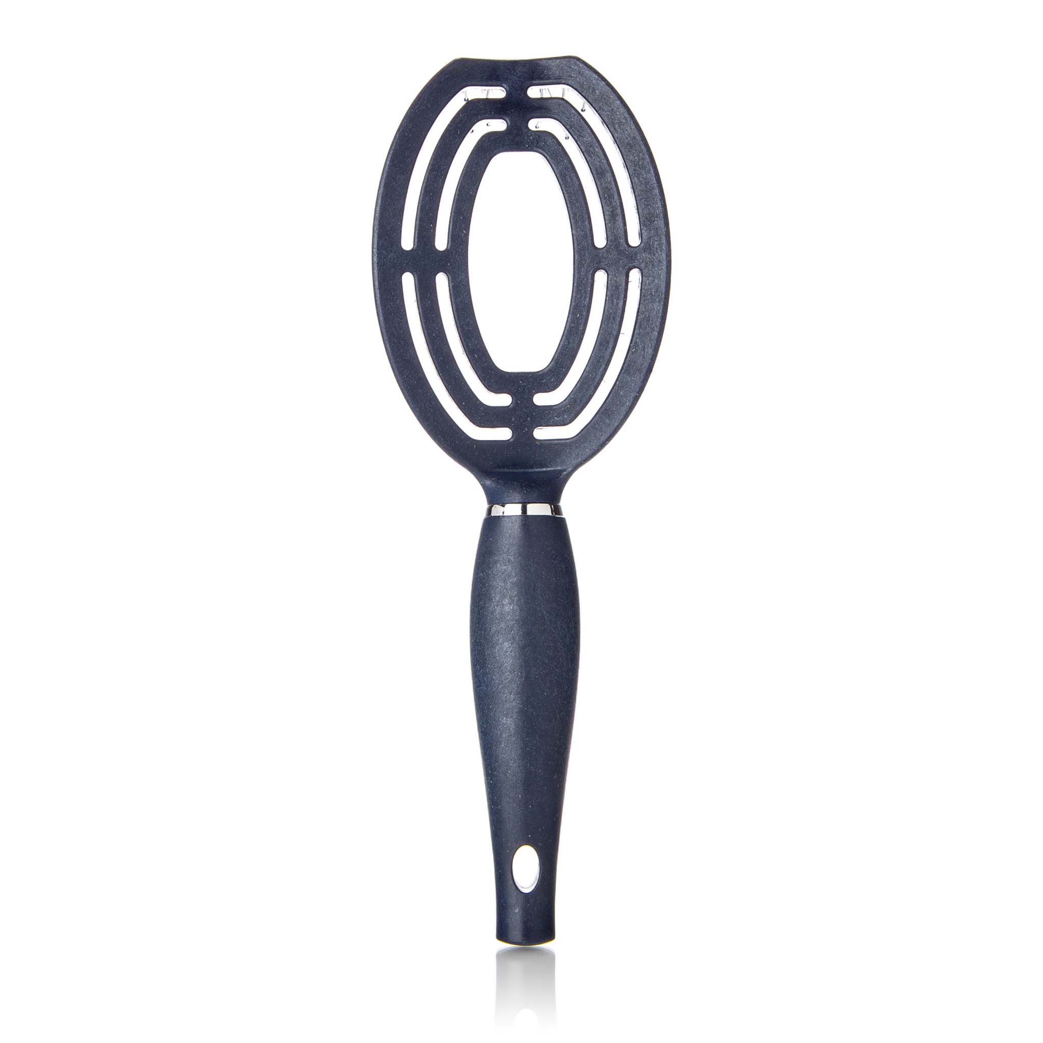 New Eco-Friendly 2in1 Thermal Hair Brush with Vented Spiral Design (Coffee Grounds)