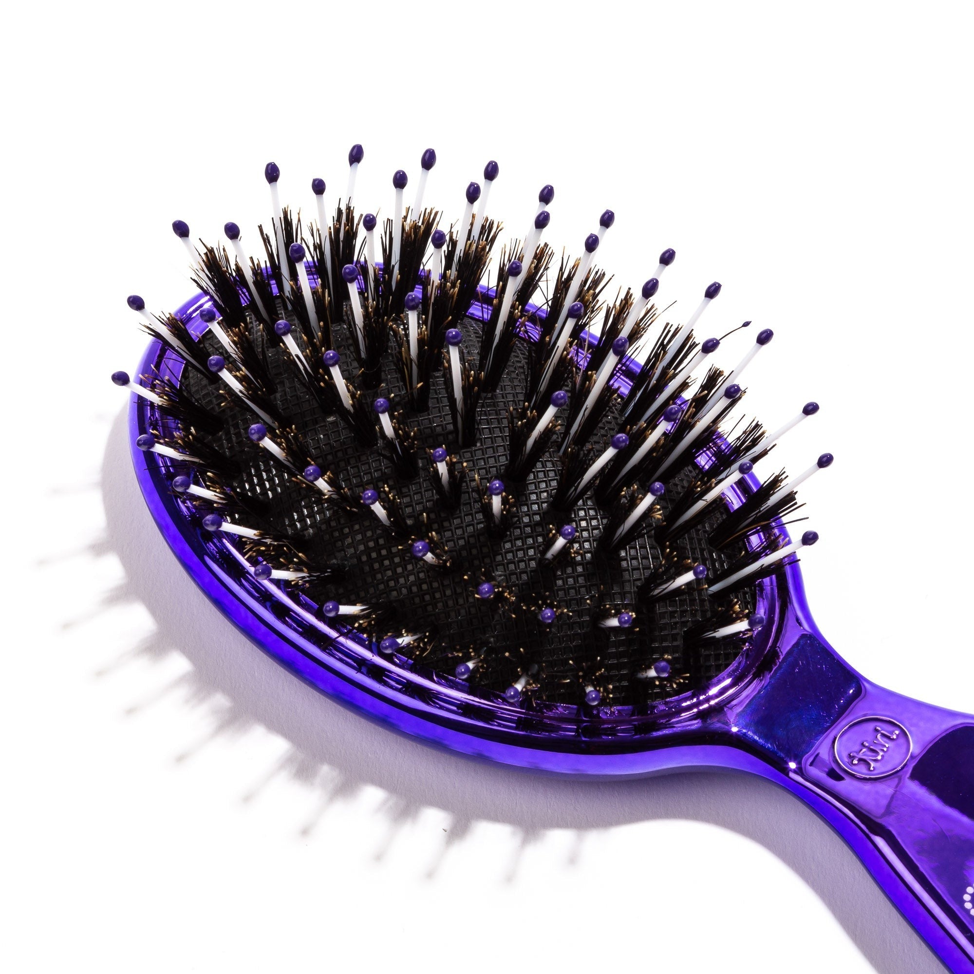 (Value 2-Pack) Mini Boar Bristle Hair Brush