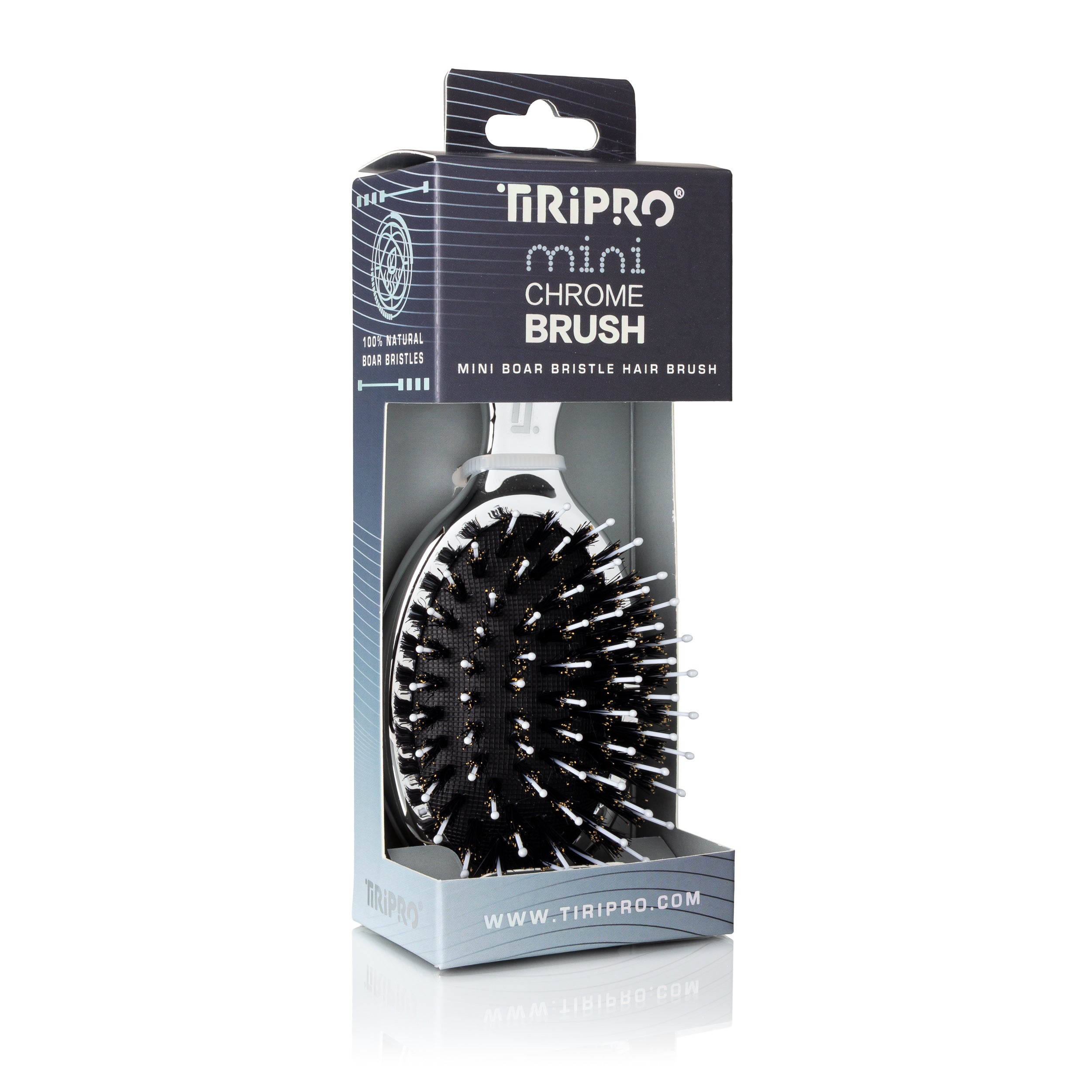 NEW Mini Boar Bristle Hair Brush