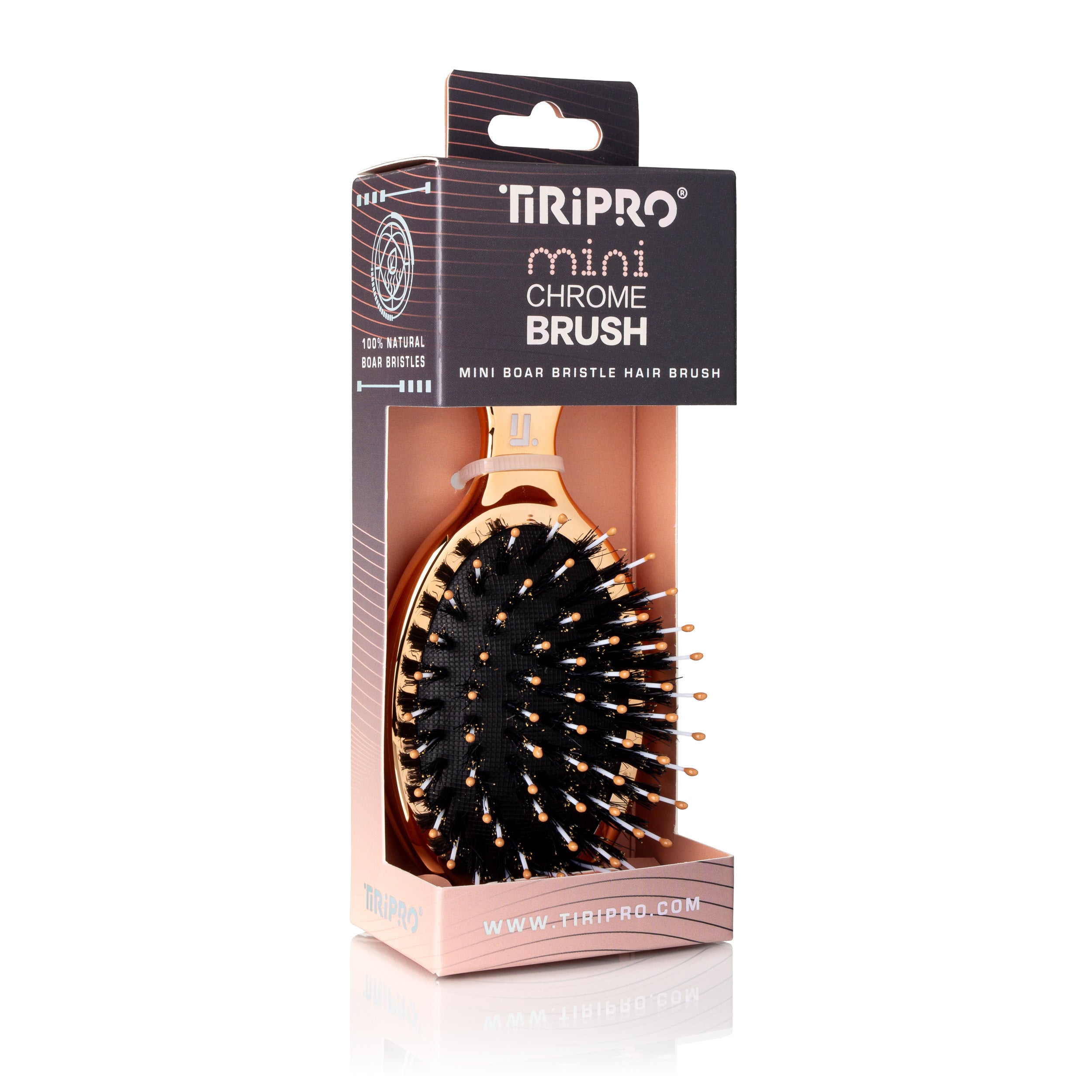 NEW Mini Boar Bristle Hair Brush