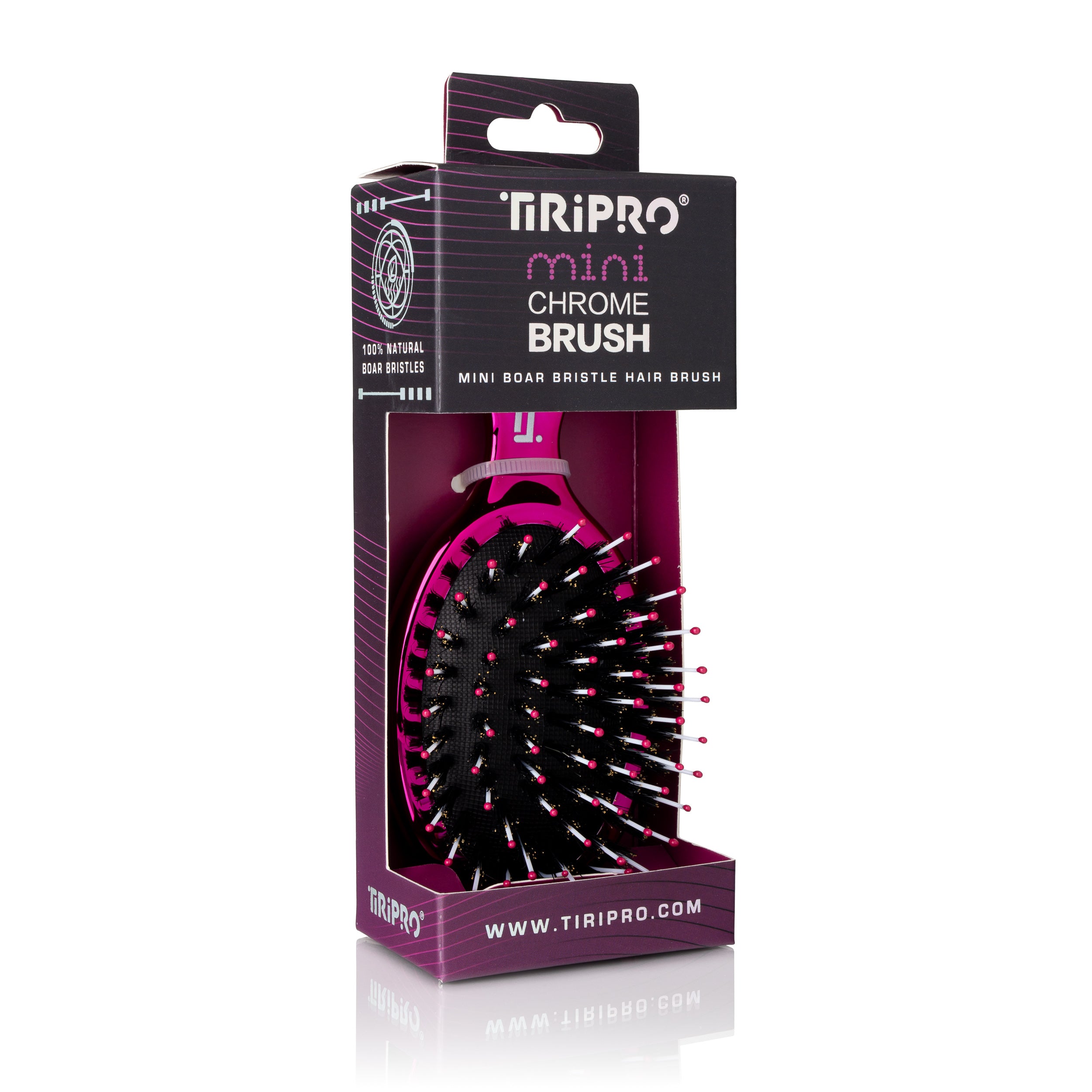 NEW Mini Boar Bristle Hair Brush