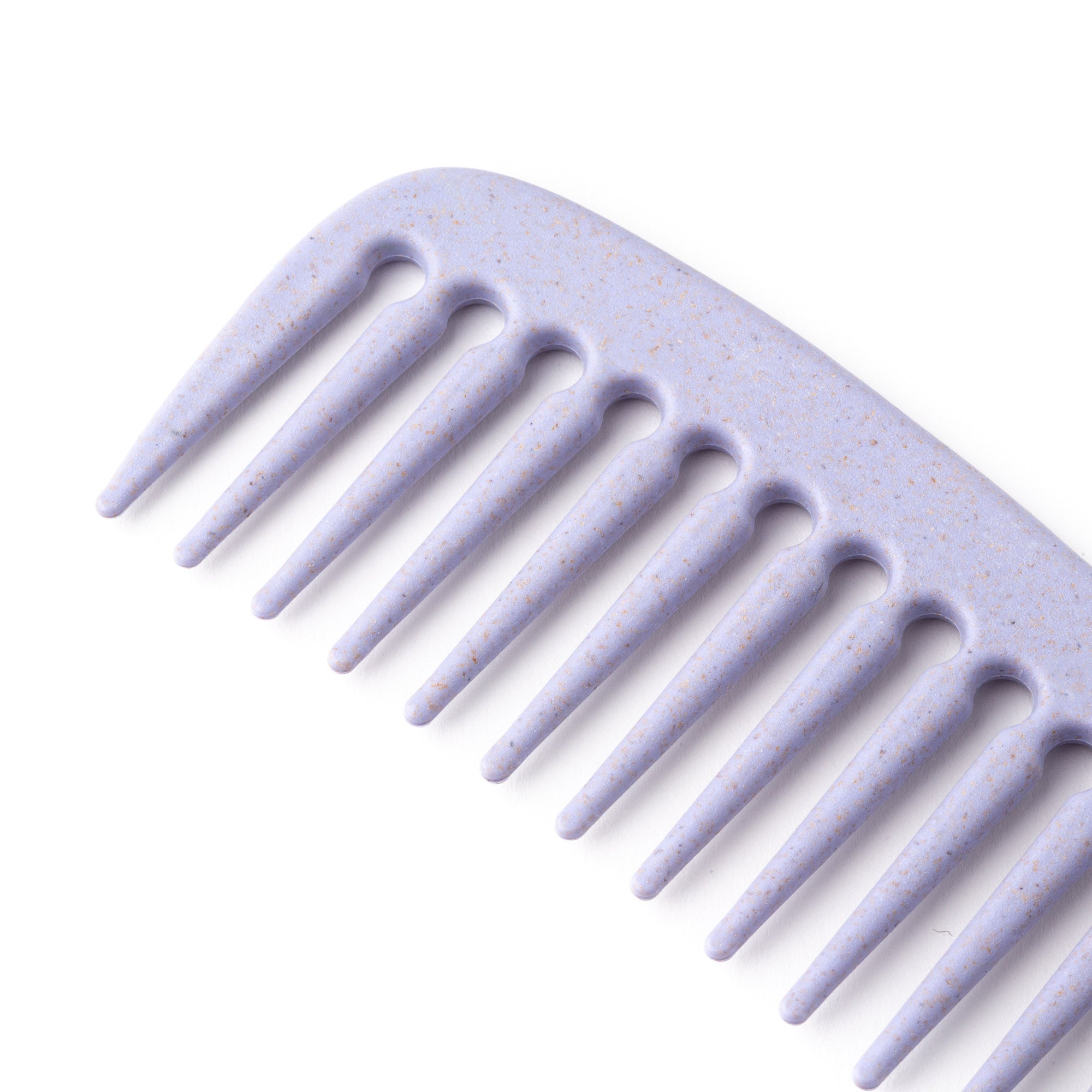 Eco-Friendly Wide Tooth Comb - Rice Hull (Gray)