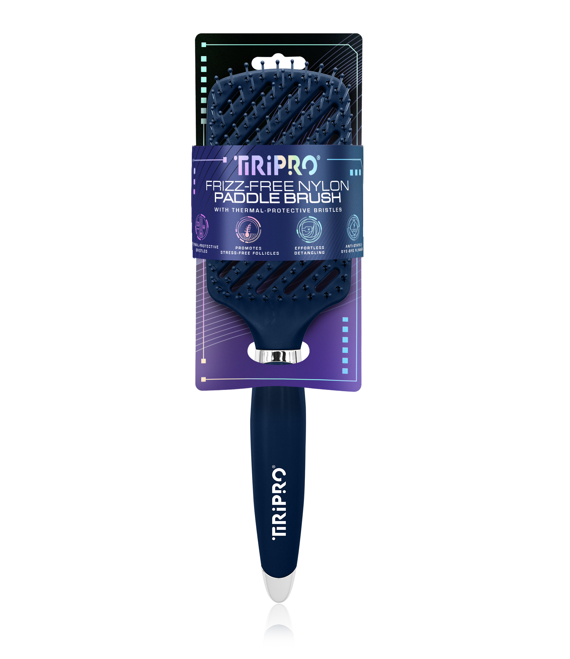 Detangling No-Frizz Nylon Paddle Brush (COMING SOON)