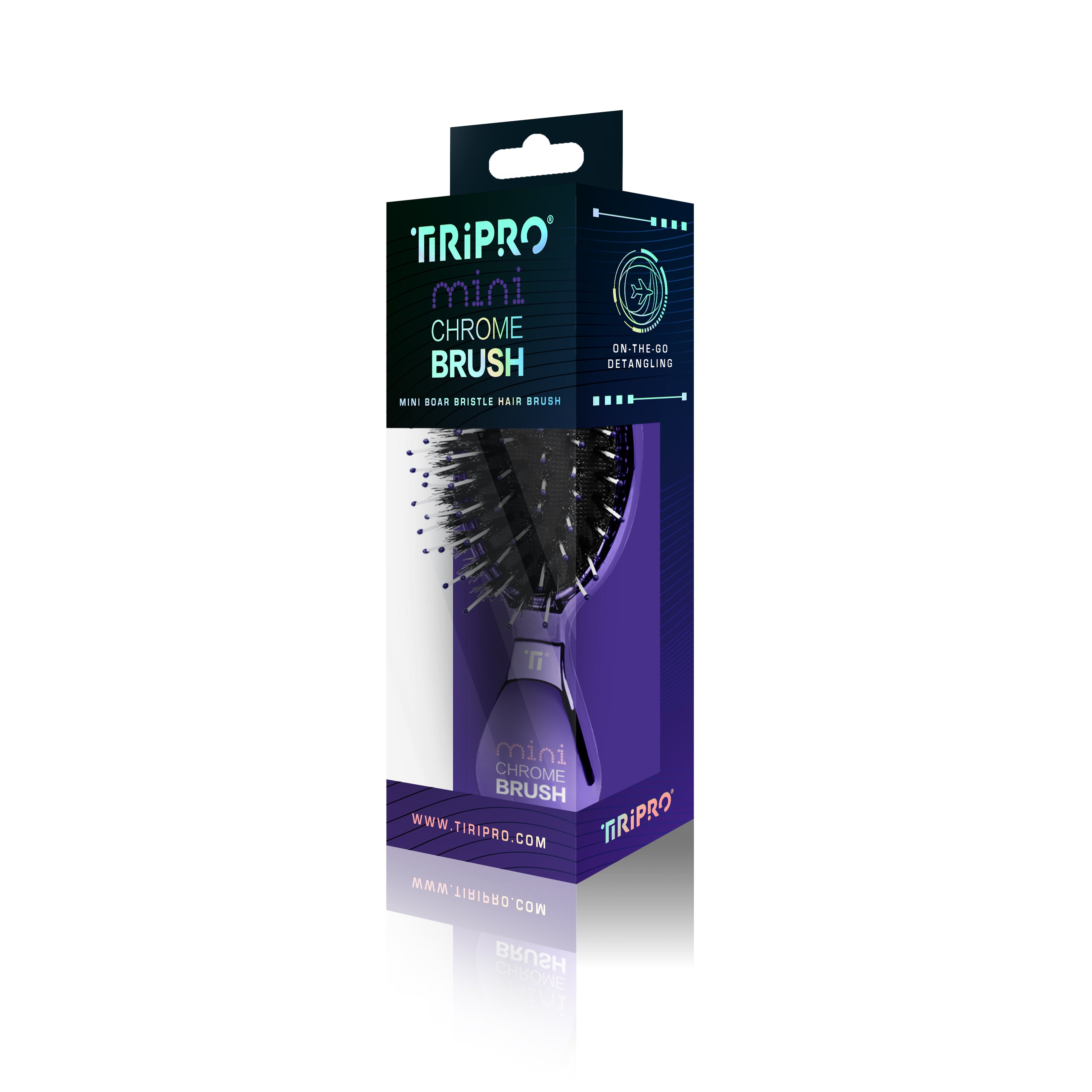 NEW Mini Boar Bristle Hair Brush
