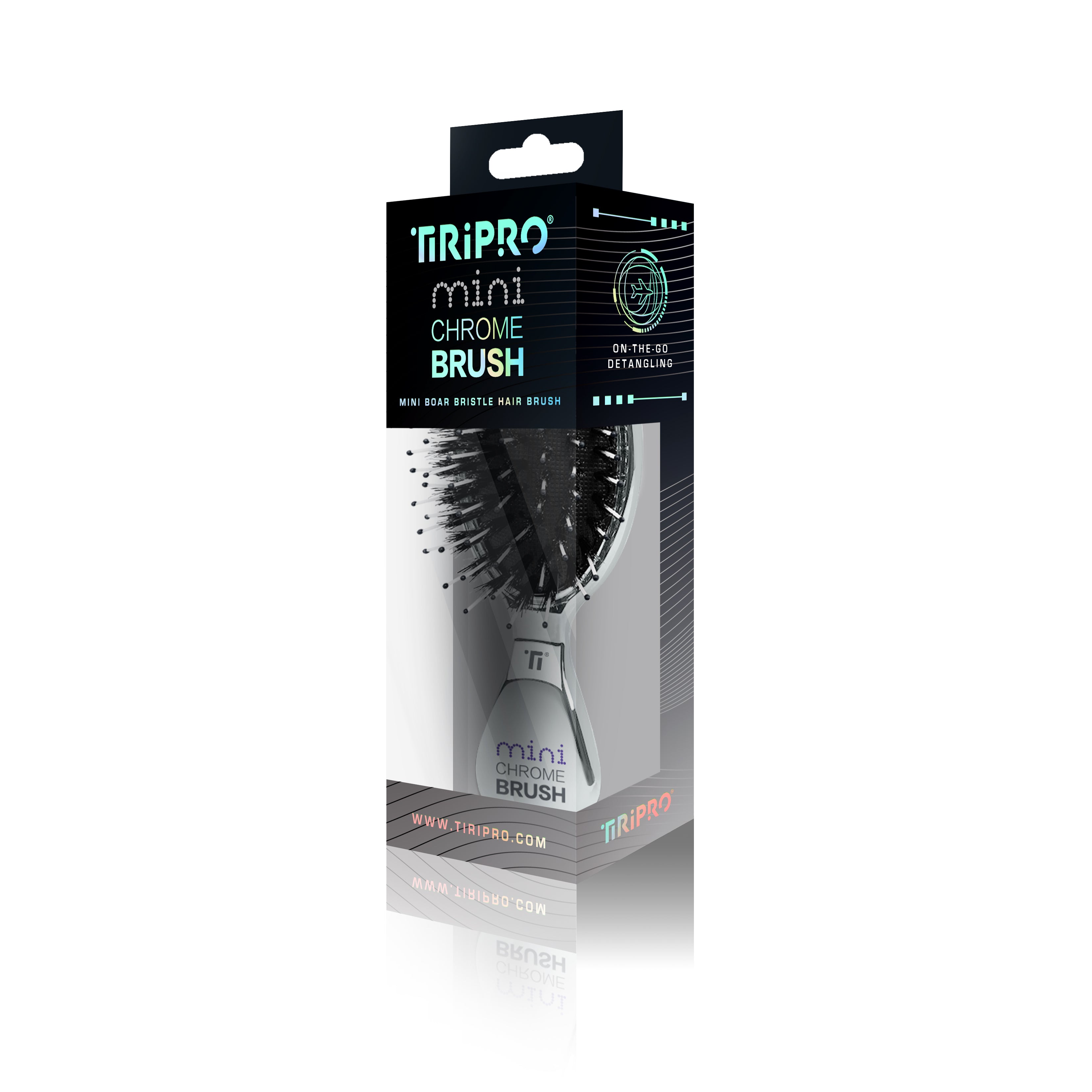 NEW Mini Boar Bristle Hair Brush