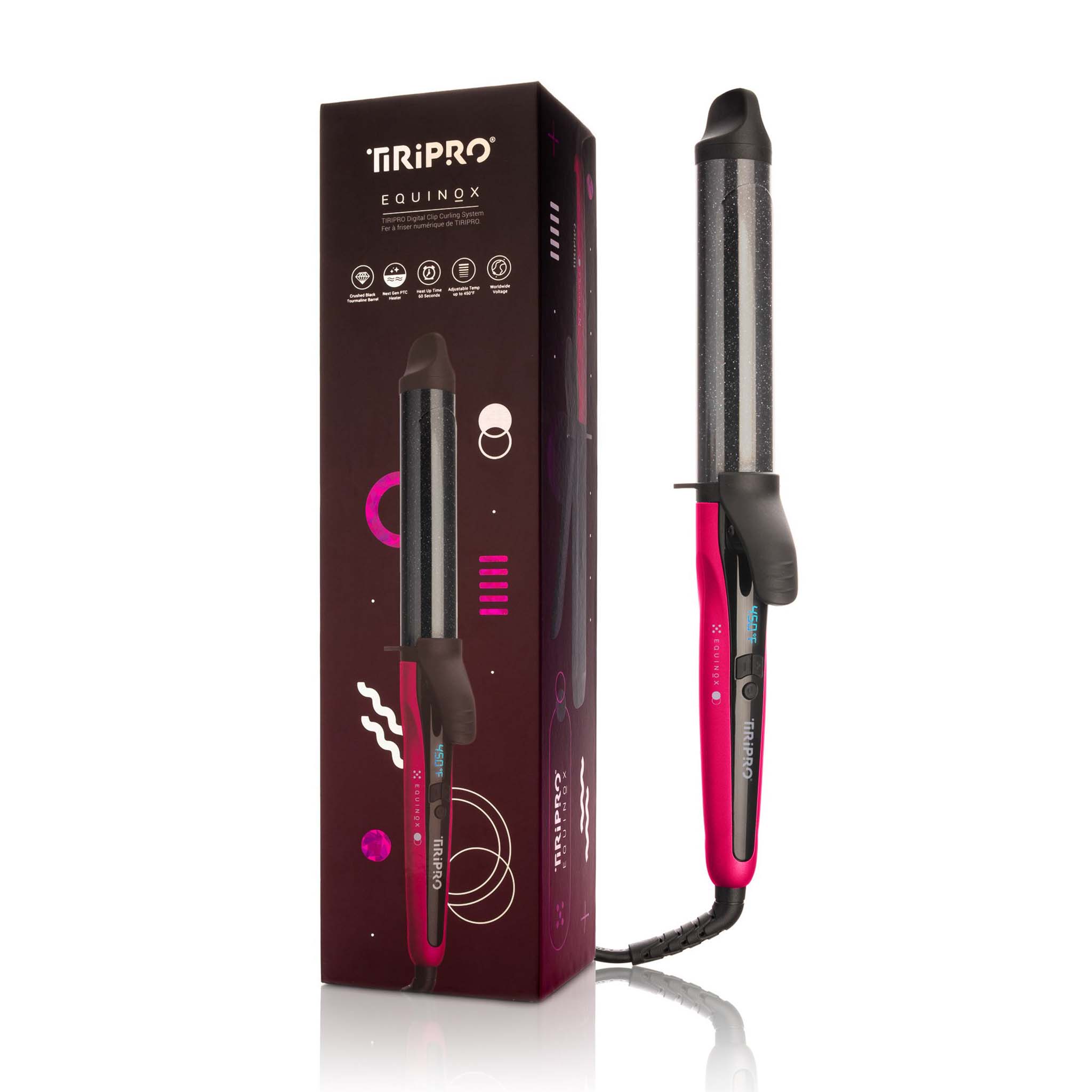 Beauty labs tourmaline 2024 ceramic digital curling iron