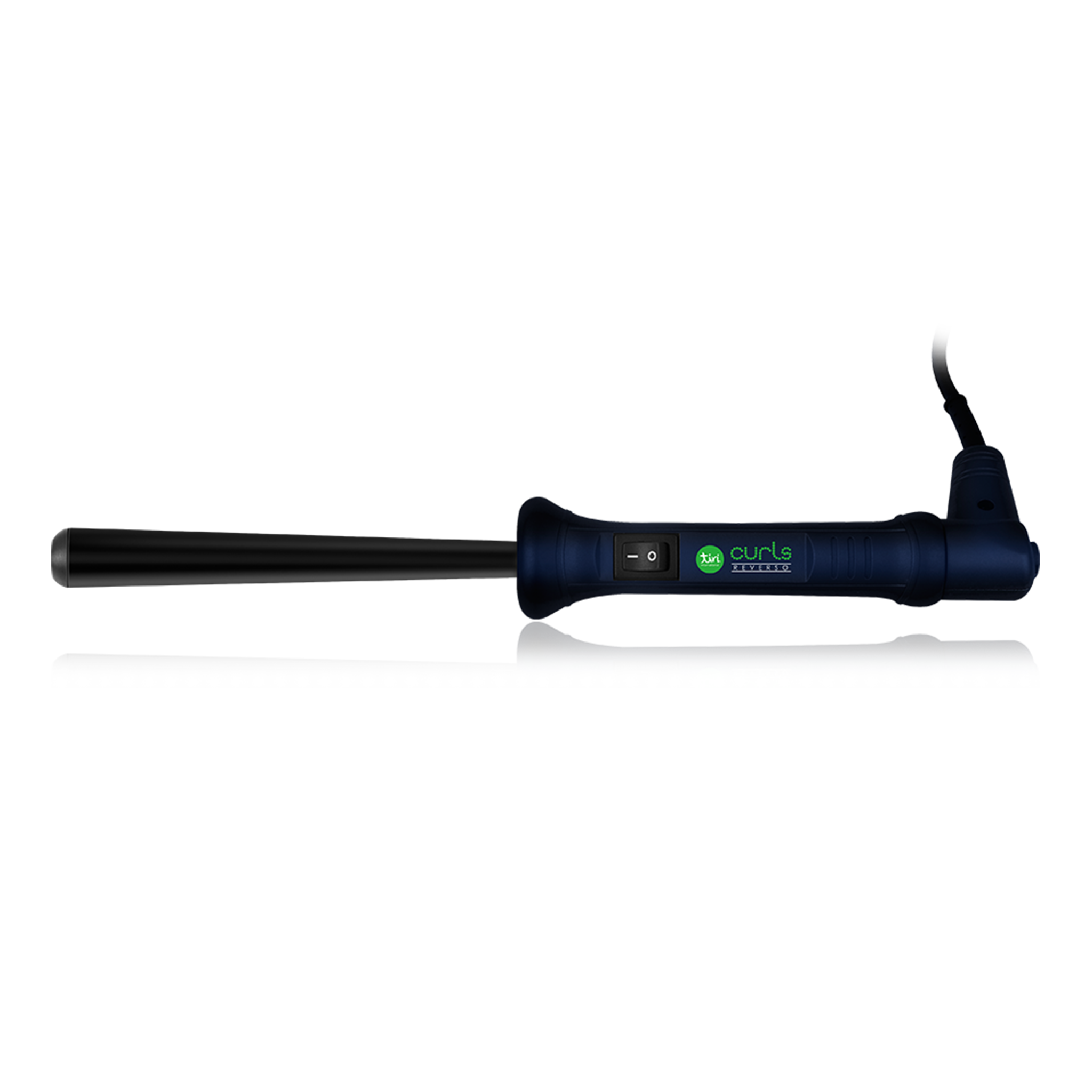 Reverso Clipless Tourmaline Curling Iron (with Heat Glove Included) - Black